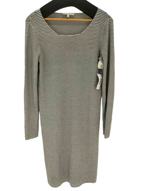 エスマックスマーラ S Max Mara ボーダー柄 ウール ワンピース レディース JPN:M