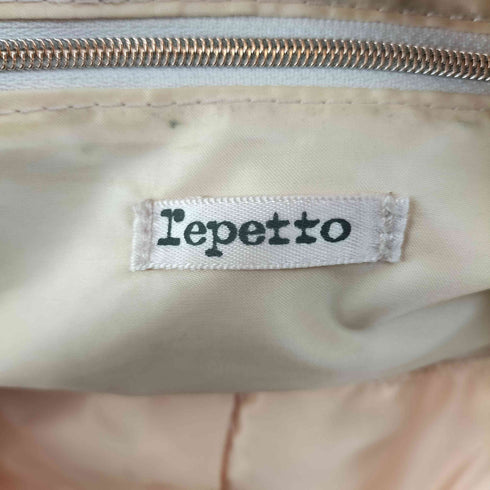 レペット repetto フロントロゴプリント トートバッグ レディース