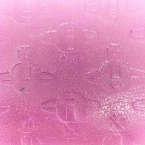 ヴィヴィアンウエストウッド Vivienne Westwood TYPO ORB EMBOSSED FUXIA オーブロゴ ラウンド ロング ウォレット レディース