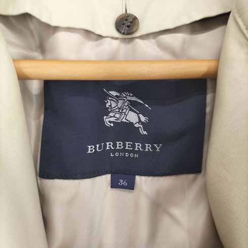 バーバリーロンドン BURBERRY LONDON ノバチェックライナー付き トレンチコート レディース 36