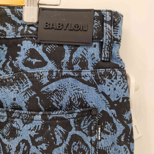 BABYLON Skulls Denim Pant street メンズ 36