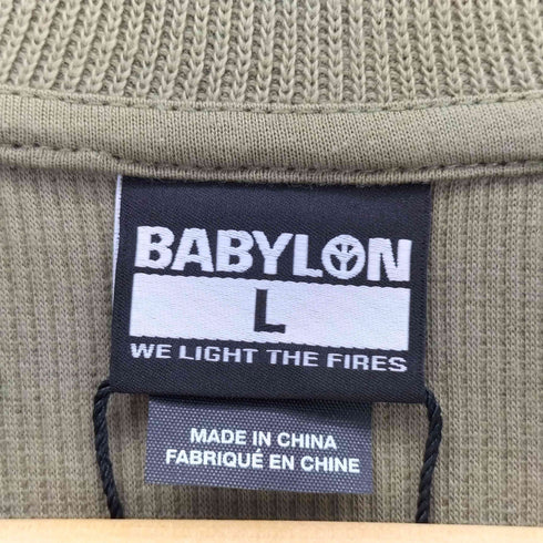 BABYLON LS Knit Polo street メンズ import:L
