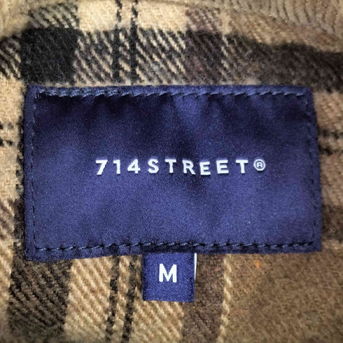 714STREET 裏地チェック デニムジャケット メンズ JPN:M