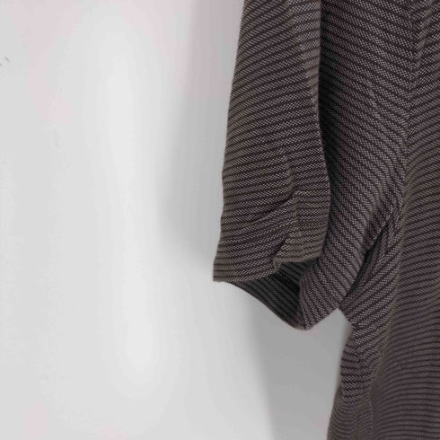 ペリーエリス PERRY ELLIS ボーダーS/S ポロシャツ メンズ import:L