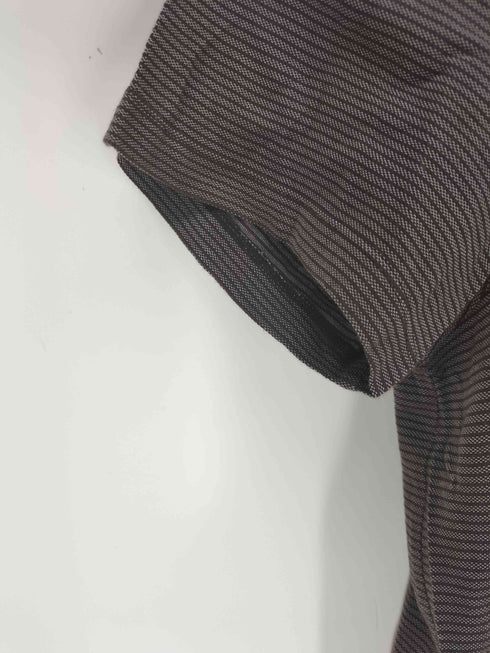 ペリーエリス PERRY ELLIS ボーダーS/S ポロシャツ メンズ import:L