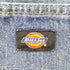 ディッキーズ Dickies 00S メキシコ製 リラックスフィット 11インチ デニム カーペンター ペインターショーツ メンズ 32