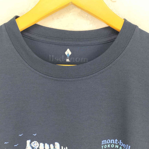 モンベル mont bell ロゴプリント ウイックロン S/S Tシャツ メンズ XL