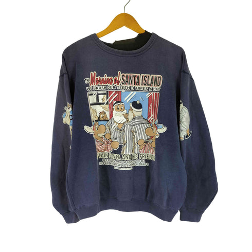 キャプテンサンタ CAPTAIN SANTA サンタ デザインプリント スウェット メンズ import:M