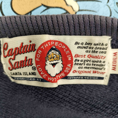 キャプテンサンタ CAPTAIN SANTA サンタ デザインプリント スウェット メンズ import:M