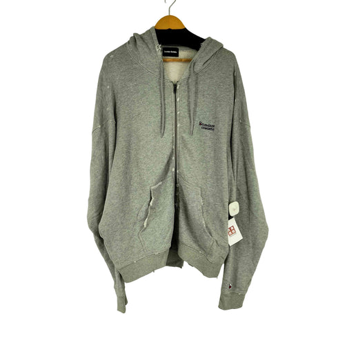 ダンケシェーン Danke Schon ダメージ加工 ジップアップパーカー メンズ import:M