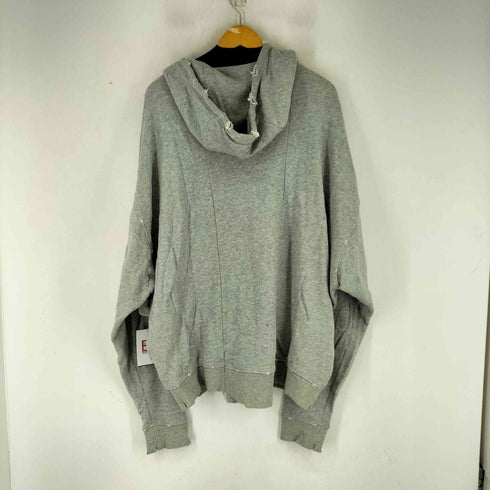 ダンケシェーン Danke Schon ダメージ加工 ジップアップパーカー メンズ import:M
