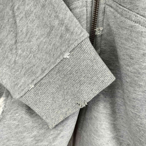 ダンケシェーン Danke Schon ダメージ加工 ジップアップパーカー メンズ import:M