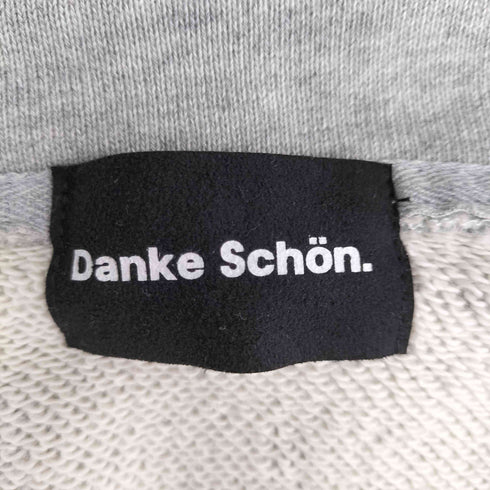 ダンケシェーン Danke Schon ダメージ加工 ジップアップパーカー メンズ import:M