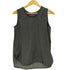 ミラオーウェン Mila Owen カットオフサテンタンクトップ レディース JPN:1