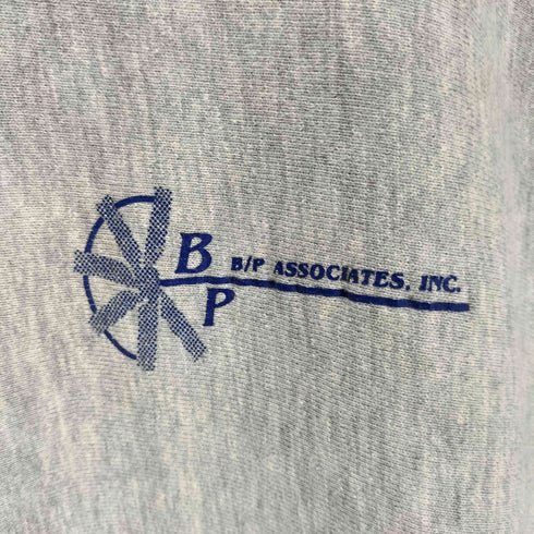 チャンピオン Champion 90S 刺繍タグ 企業ロゴプリント 目あり L/S リバースウィーブ スウェット メンズ JPN:XXL
