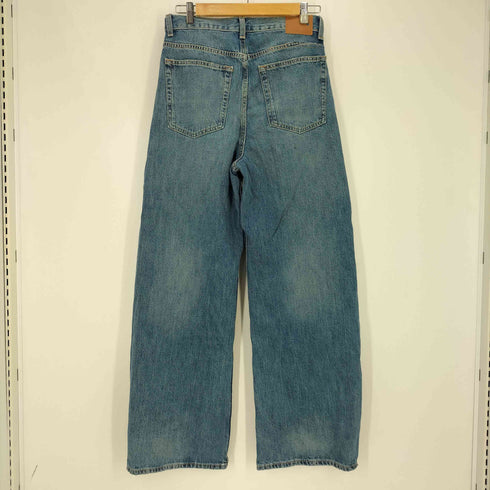 ザラ ZARA クロスウエスト ワイドレッグデニム レディース 36