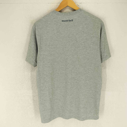 モンベル mont bell ロゴプリント ウィックロン S/S Tシャツ メンズ L