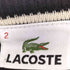 ラコステ LACOSTE ドット ロゴ刺繍 Vネック ウールニット メンズ JPN:2