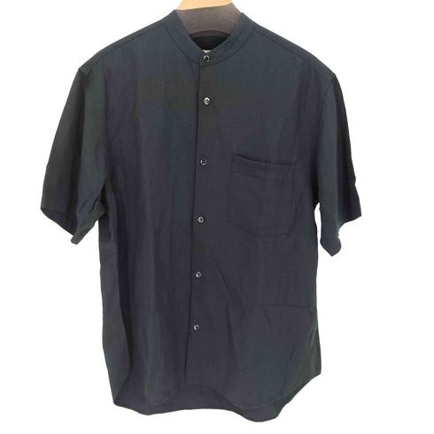 ユナイテッドアローズ UNITED ARROWS バンドカラー ショートスリーブシャツ メンズ JPN:L