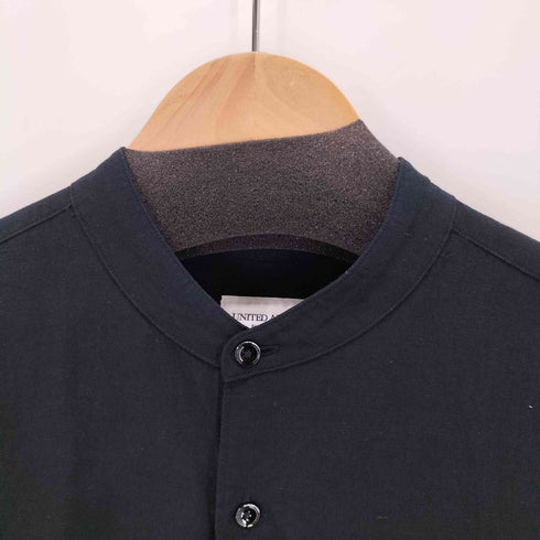 ユナイテッドアローズ UNITED ARROWS バンドカラー ショートスリーブシャツ メンズ JPN:L