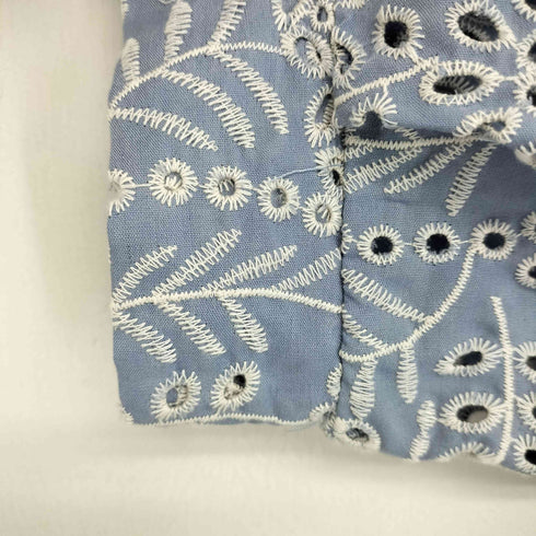 コイビトミサキ koibito misaki シアー総レース刺繍プルオーバーブラウス レディース M-L
