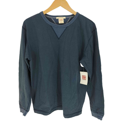 バーンズ Barns CLASSIC FIT Vガゼット L/S Tシャツ メンズ JPN:2