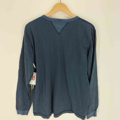バーンズ Barns CLASSIC FIT Vガゼット L/S Tシャツ メンズ JPN:2