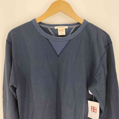 バーンズ Barns CLASSIC FIT Vガゼット L/S Tシャツ メンズ JPN:2