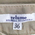 ジャーナルスタンダードレリューム JOURNAL STANDARD relume ワイド コットンパンツ メンズ FR:36-38
