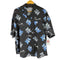 PLYMTONE ベアプリント 総柄 オープンカラー S/S シャツ レディース JPN:L