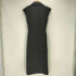 ザラ ZARA 25SS 金ボタン ノースリーブシャツワンピース レディース import:S