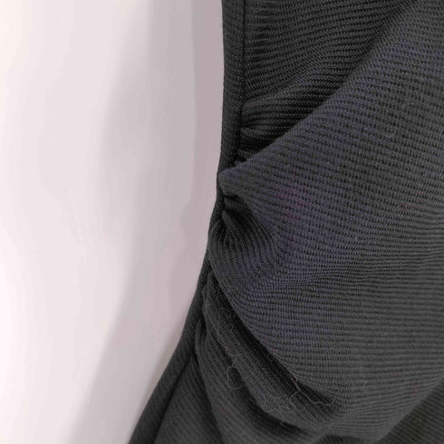 ザラ ZARA 25SS 金ボタン ノースリーブシャツワンピース レディース import:S