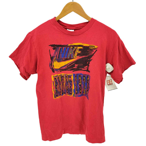 ナイキ NIKE 90S USA製 銀タグ グラフィックプリント S/S Tシャツ シングルステッチ メンズ import:XL