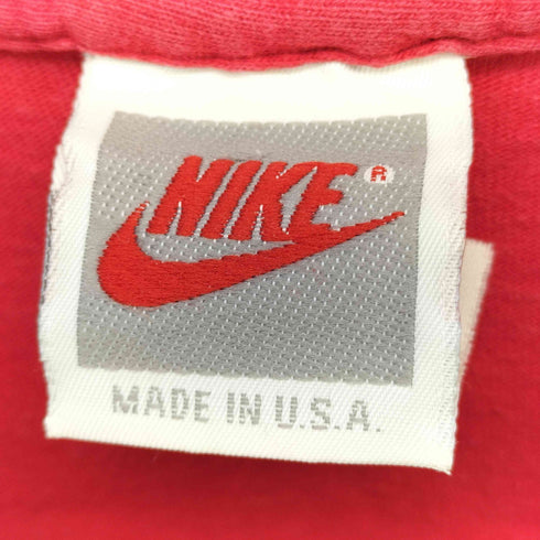 ナイキ NIKE 90S USA製 銀タグ グラフィックプリント S/S Tシャツ シングルステッチ メンズ import:XL