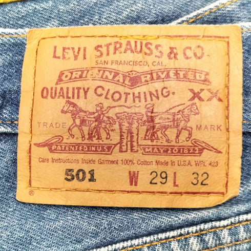 リーバイス Levis 501 ボタンフライ デニムショーツ メンズ US:28-29