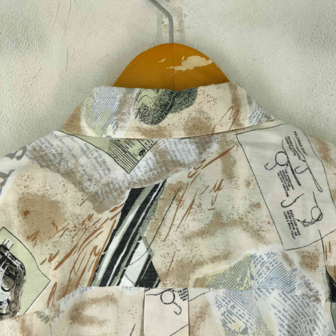 クックストリート Cooke Street ハワイ製 グラフィックプリント 総柄 S/S シャツ メンズ
