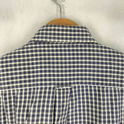 ファーストダウン FIRST DOWN チェック柄 S/S BDシャツ メンズ JPN:M