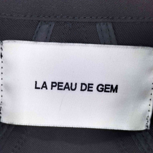 ラポドゥジェム la peau de gem easy zip blouson イージージップブルゾン レディース FREE