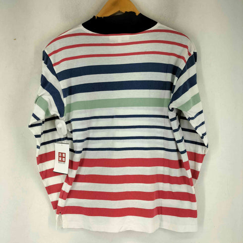 ブルックスブラザーズ BROOKS BROTHERS エンブレム刺繍 ボーダー L/S Tシャツ メンズ import:M