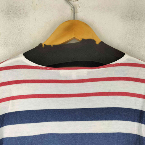ブルックスブラザーズ BROOKS BROTHERS エンブレム刺繍 ボーダー L/S Tシャツ メンズ import:M