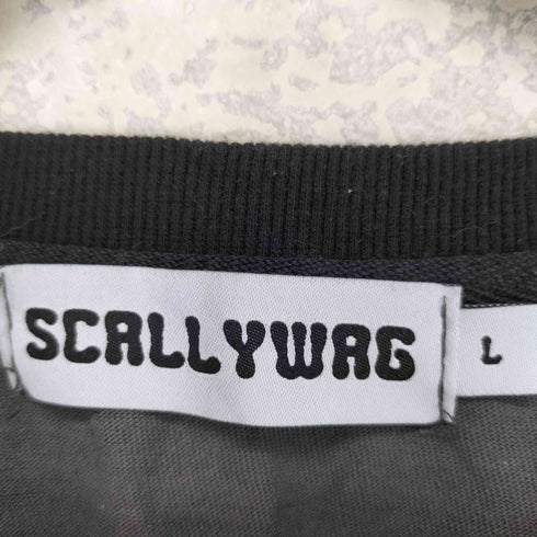 SCALLYWAG フロントプリント 迷彩 S/S Tシャツ import メンズ L