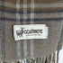 cashmere カシミヤ混チェック柄マフラー レディース