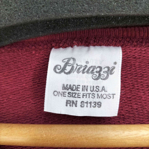 BRIAZZI USA製 スウェットカーディガン レディース