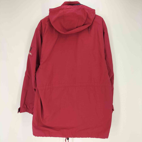 トミーヒルフィガー TOMMY HILFIGER コットンナイロン フーデッド ジャケット メンズ import:M
