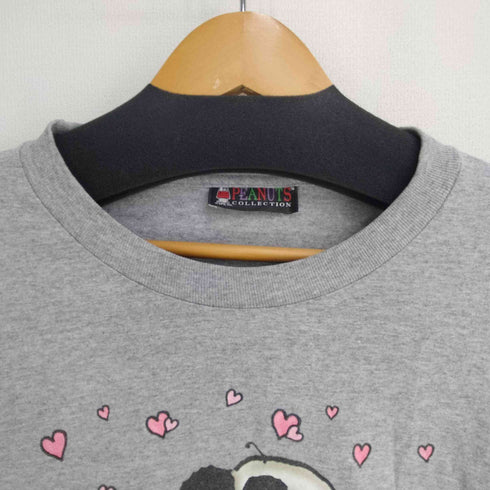 ピーナッツ PEANUTS 90 00S フロントキャラクタープリント S/S Tシャツ メンズ
