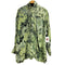 ガニー Ganni CHRINKLED SATIN ロング丈 シャツ レディース