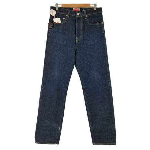 ケンゾーパリス KENZO PARIS RINSE ASAGAO STRAIGHT JEANS メンズ US:30-31