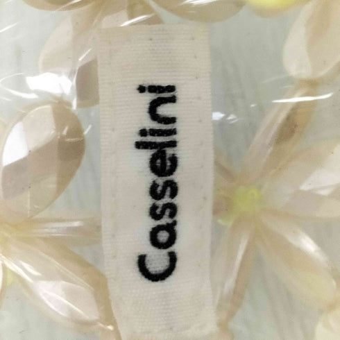 キャセリーニ Casselini フラワービーズショルダーバッグ レディース