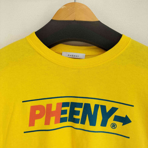 フィーニー PHEENY フロントプリントロゴ S/S Tシャツ レディース FREE