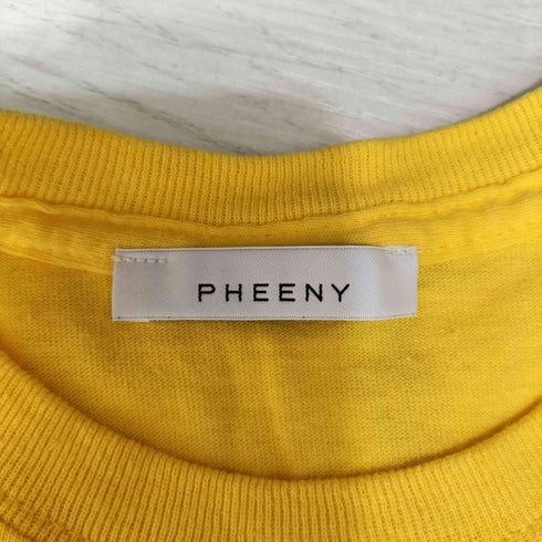 フィーニー PHEENY フロントプリントロゴ S/S Tシャツ レディース FREE